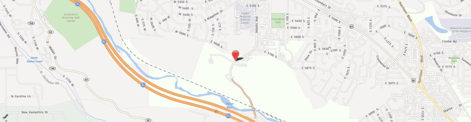Location Map: 5782 Adams Avenue Parkway Ogden, UT 84405